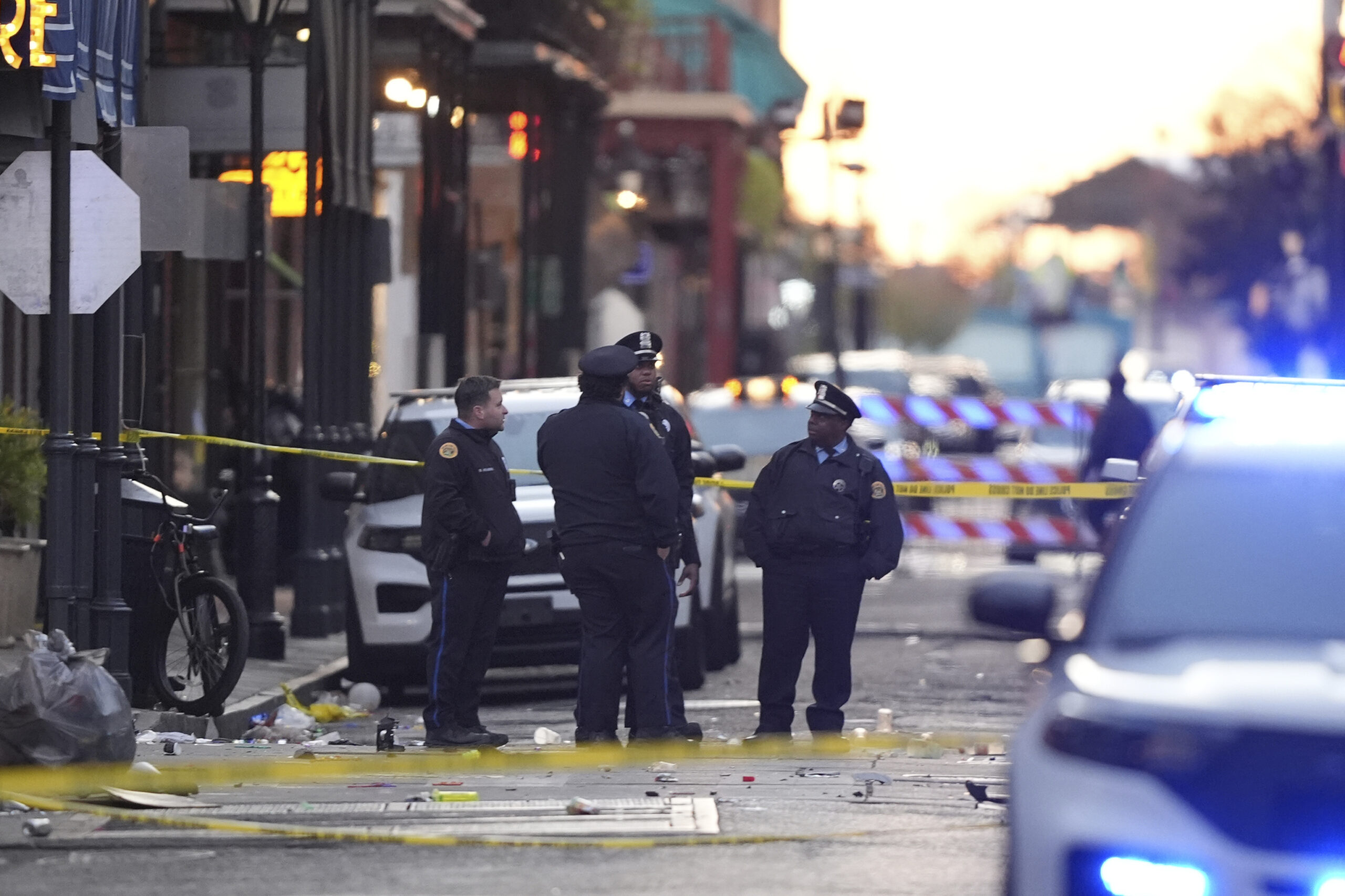 Al menos 11 muertos por atropellamiento masivo en Nueva Orleans