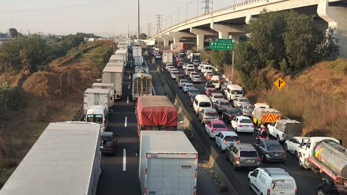 Transportistas anuncian bloqueo en diversas autopistas del Valle de México para el 17 de enero.