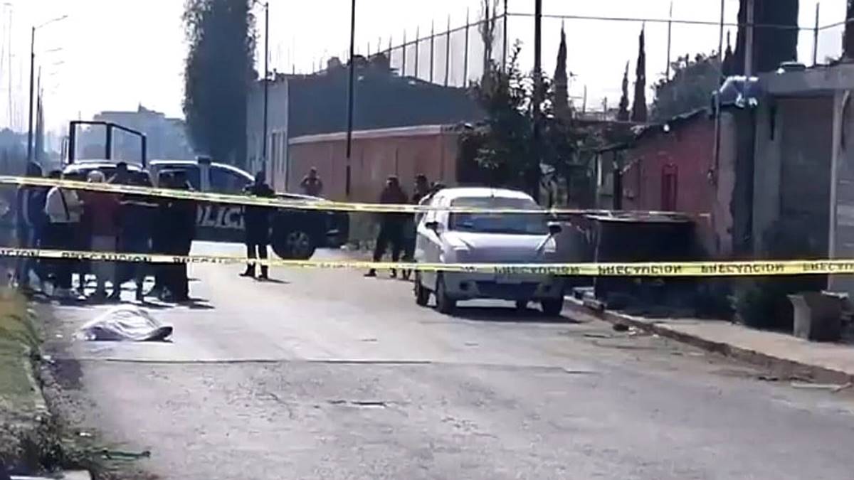 Ejecutan a un hombre en Jardines de Chalco