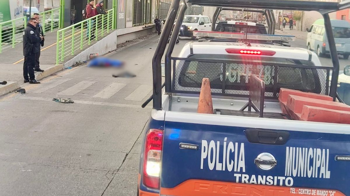 Motero pierde la vida en el carril confinado del Mexibús en Ecatepec