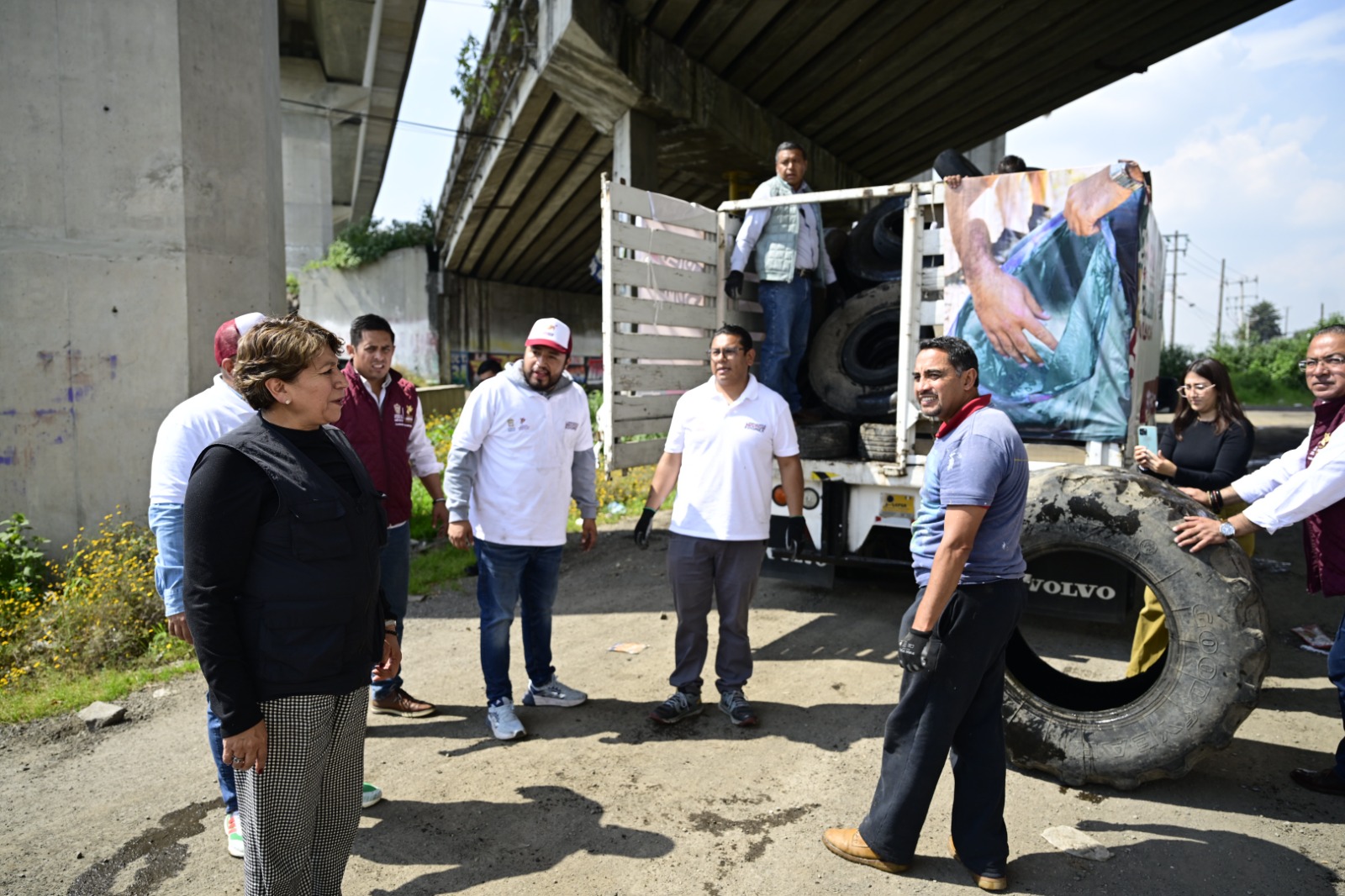 Retiran más de 10 mil llantas de las calles del Edomex